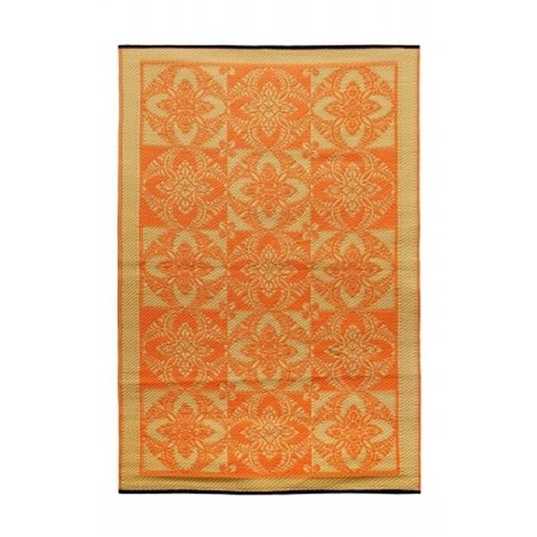 Achla Designs Achla K-143 Primrose 4 x 6 Floor Mat Saffron K-143